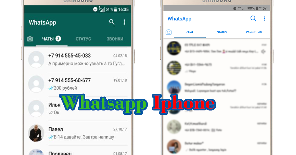 Download Whatsapp Tampilan Iphone For Android - abccamp